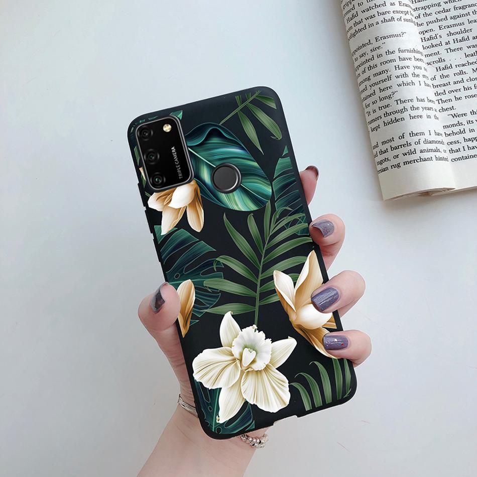 For Huawei Honor 9A Case 2020 Silicon Cover Soft Bumper Coque For Huawei Honor 9A Phone Cases MOA-LX9N Honor9A Love Heart Funda