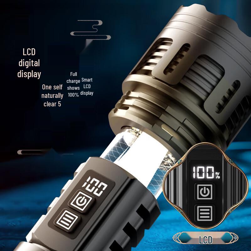 SkyFire SF-SD-1130J-1 Ultra-Bright Outdoor Rechargeable Flashlight