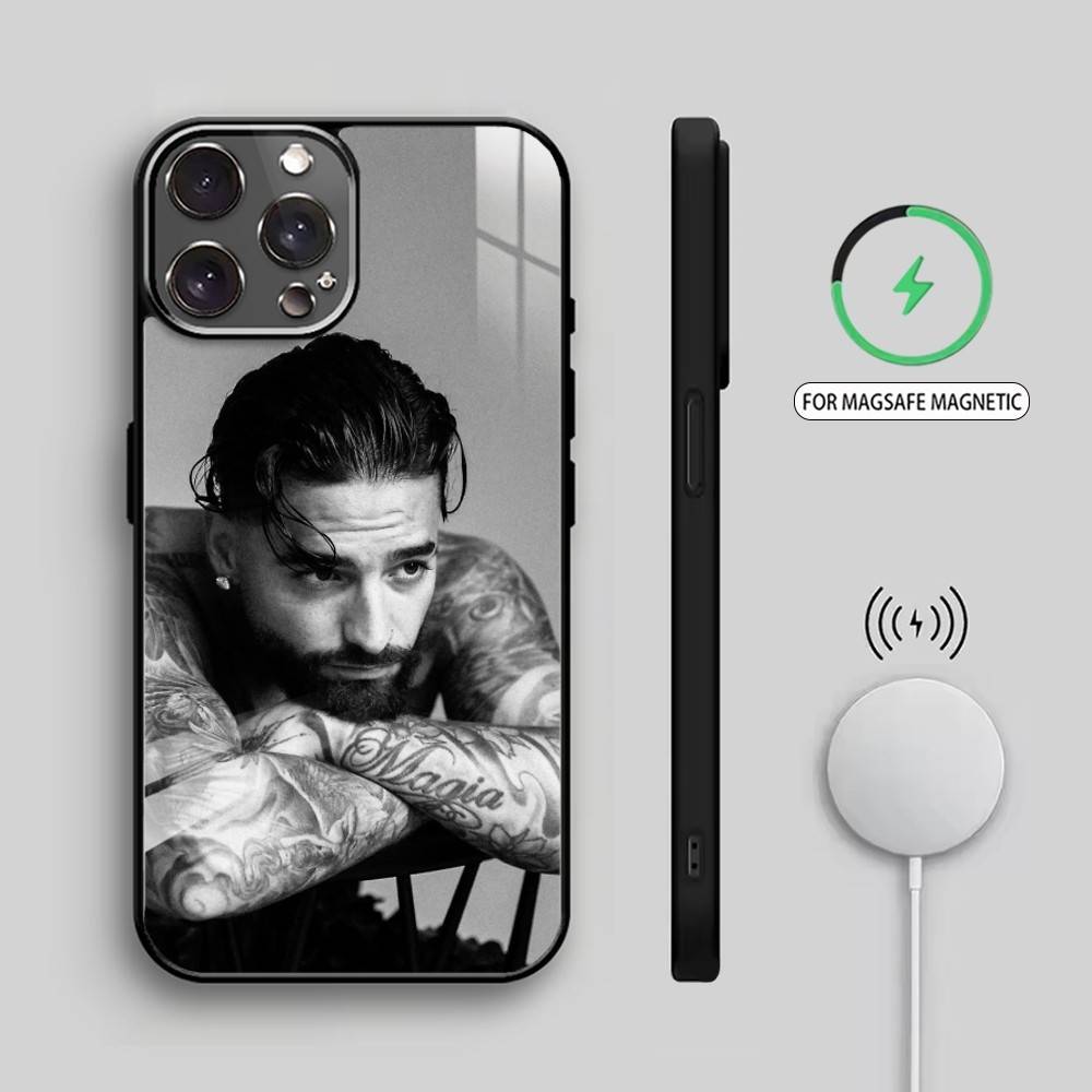 S-Singer M-Maluma P-Pelon Phone Case For iPhone17,16,15,14,13,12,11 Plus,Pro Max Magnetic For Magsafe Wireless Charging iPhone13PRO