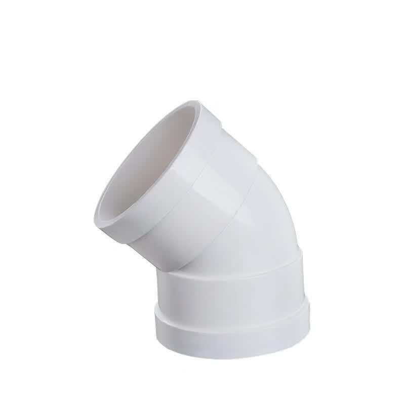 Jingmian PVC Drainage Pipe 45-Degree Elbow