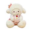 Cartoon Lamb Plush Toy With Pp Cotton Filling For Girls And Kids