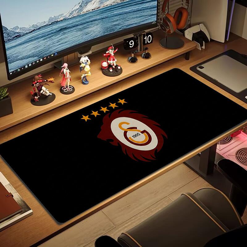 Galatasaray Color Mouse Pad Large Gaming Table Cushion Non-slip Laptop Tablet Big Mousepad XXL Mat Mini PC Playmat With Lock edge