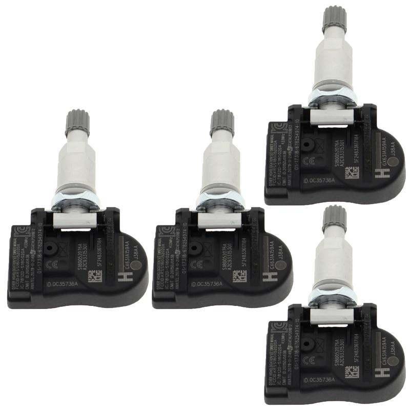 4 Stück GX631A159AA Reifendruckkontrollsystem TPMS Sensor 433MHZ Für Jaguar I-PACE F-Pace RD-7 XF XJ Land Rover Discovery GX63-1A159-AA