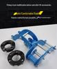 Jeep V31/V32/V33 Speed Runner/Delica/Cheetah Q6 Black Gold Steel Plate Hanger - Extended & Lifted Modification