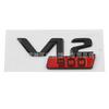 ABS Car Rear Trunk Badge Sticker Body Side Emblem for V12 700 800 850 900 W213 W210 W207 W205 CLK CLA GLC GLS ML