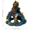 Multi-Colored Artificial Coral Reef Decoration - Marine Enhancement, Vibrant Resin Aquarium Decoration, Aquarium Accessories