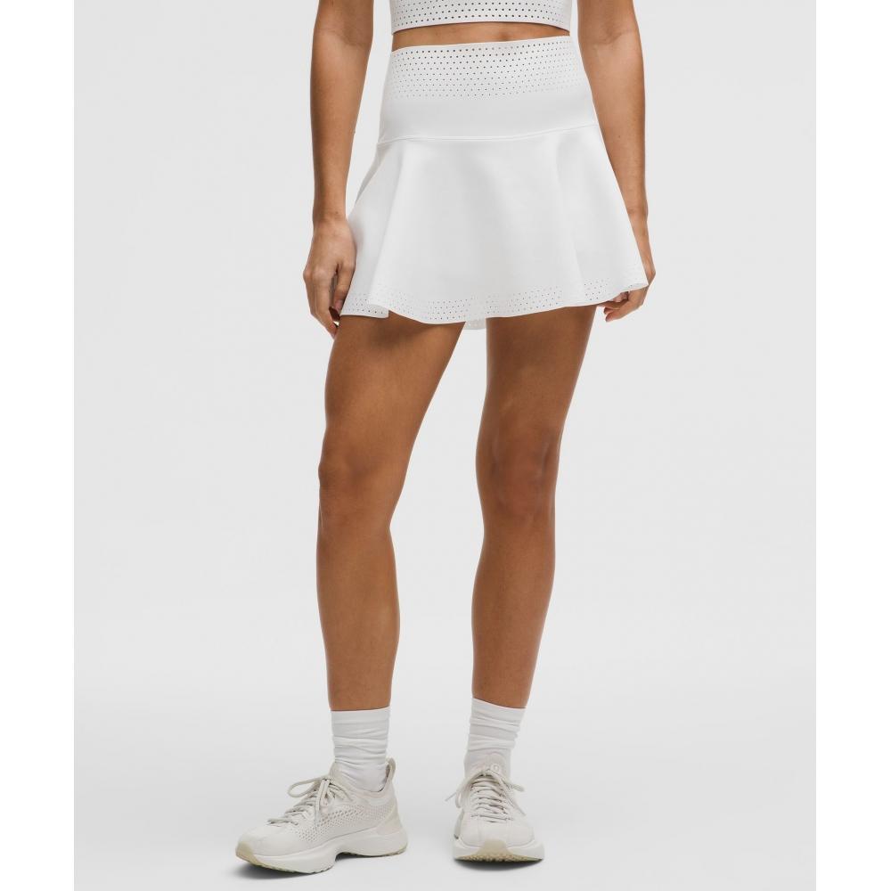Lululemon Ventilated High Rise Tennis Skirt White