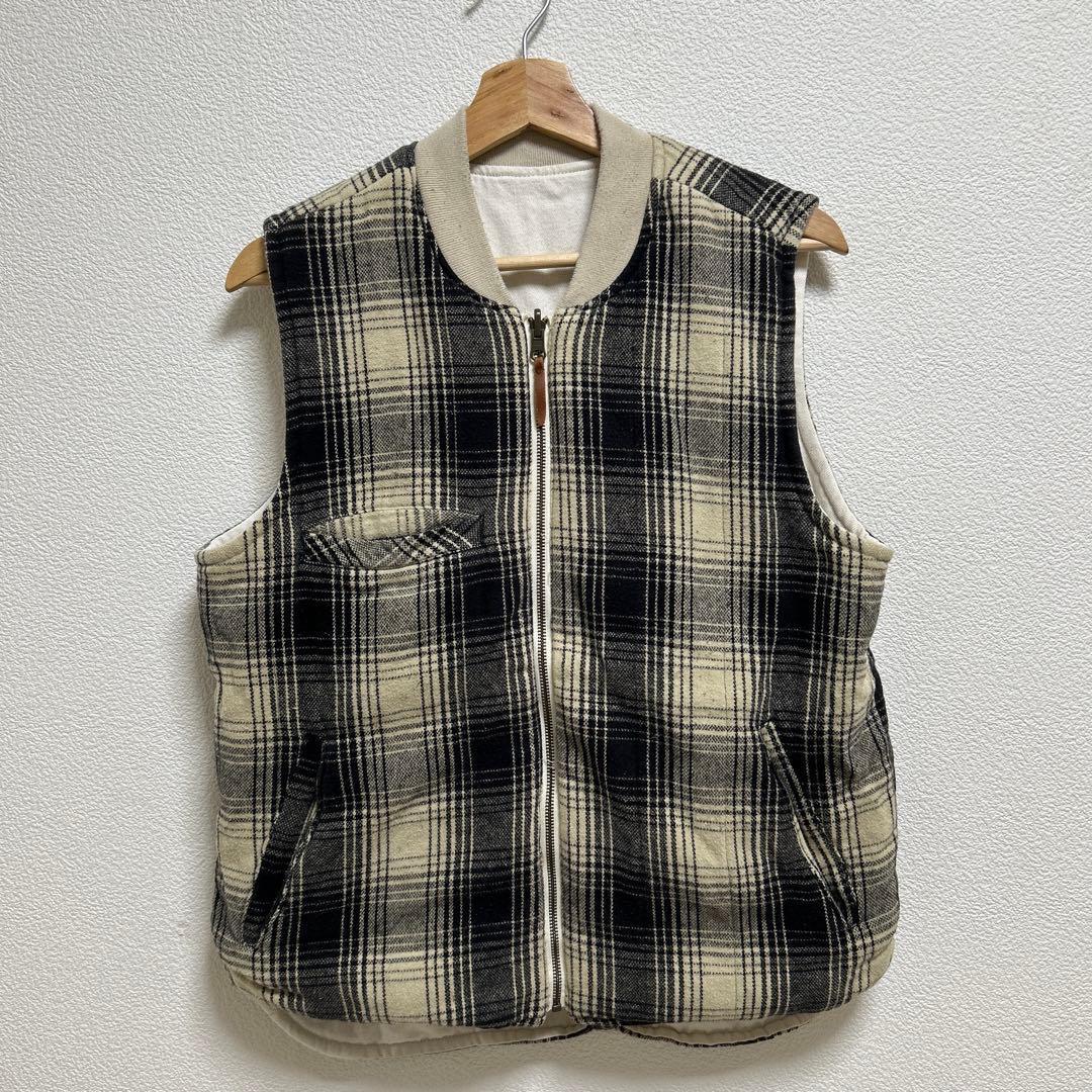 Used Brixton ABRAHAM REVERSIBLE VEST Reversible