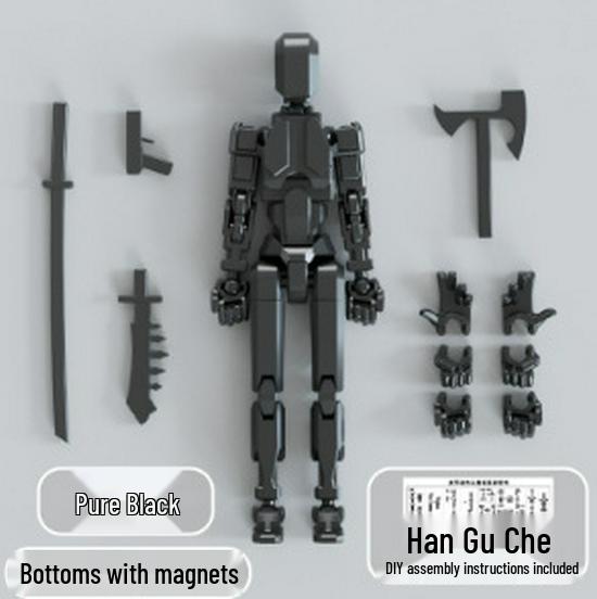 Scythe Multi-Joint Movable Doll: Inspire Children's Creativity & Imagination!