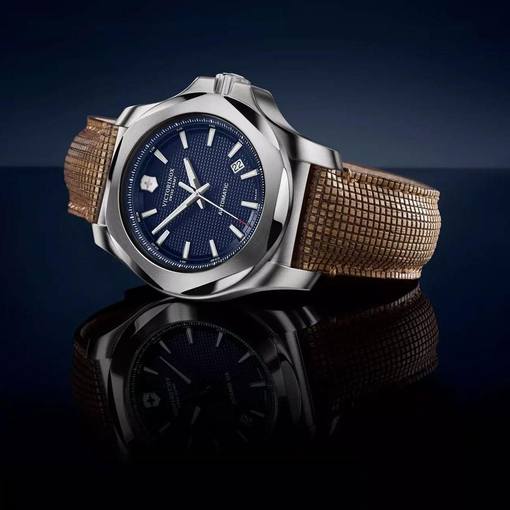 Victorinox I.N.O.X. Mechanical Watch 241834 Blue 5-Year Warranty