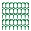 100pcs Plastic Grass Trimmer Blades Lawn Mower Replacement Cutting Blades 85mm (Green)