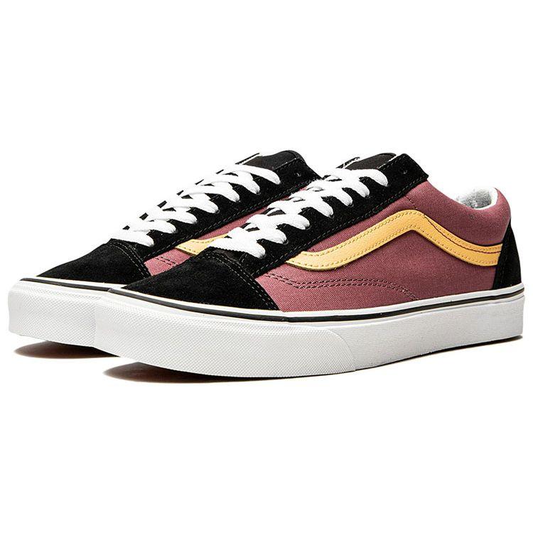 Vans Style 36 Low Top Skate Shoes Unisex Sneakers Black Red VN0A54F6B79