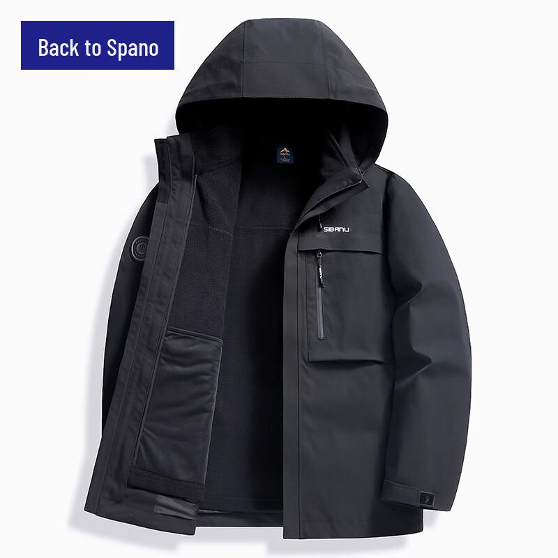 Men s Warm Detachable Liner Jacket M