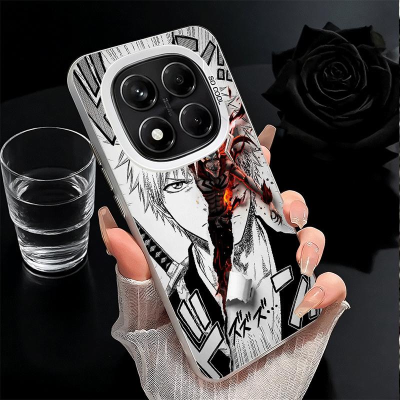 Bleach Kurosaki Ichigo Soft Phone Case for Xiaomi Redmi Note 13 14 15 Pro Plus 12S 12 11S 11 11T 10S 10 Shockproof Cover Back Sh