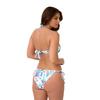 Be You Womens/Ladies Tropical Leaves Waist Tie Bikini Bottoms