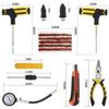 Car Tire Repair Tool Tire Repair Kit Studding Tool Set With EVA Storage Case Auto Bike Puncture Plug Garage Needle Nose Pliers
