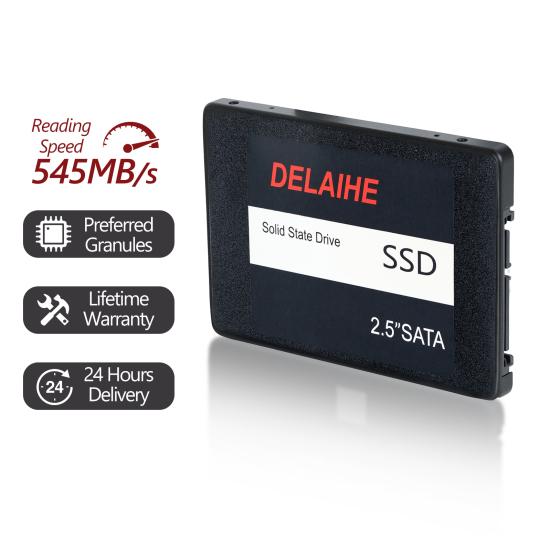 1/2/4TB SATA 3 2.5-inch SSD Speed Up To 545MB/s Read 530MB/s Write PC Desktop Laptop Internal Solid State Drive Computer Accessories