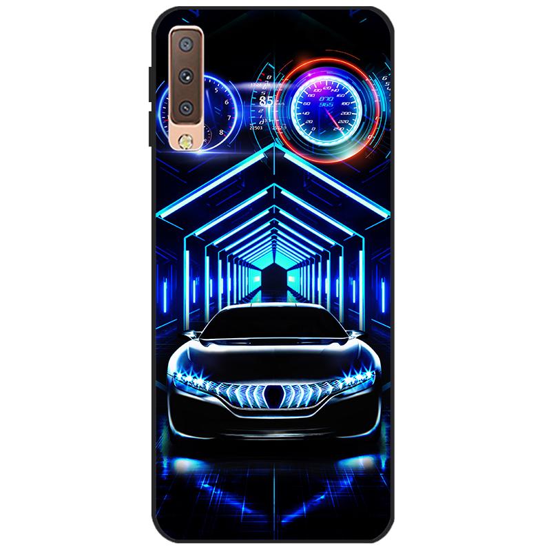 Cases For Samsung Galaxy A7 2018 Cover Silicon Color Phone Case Cover For Samsung A7 2018 A750 A750F 6.0 Inch Protective Shell