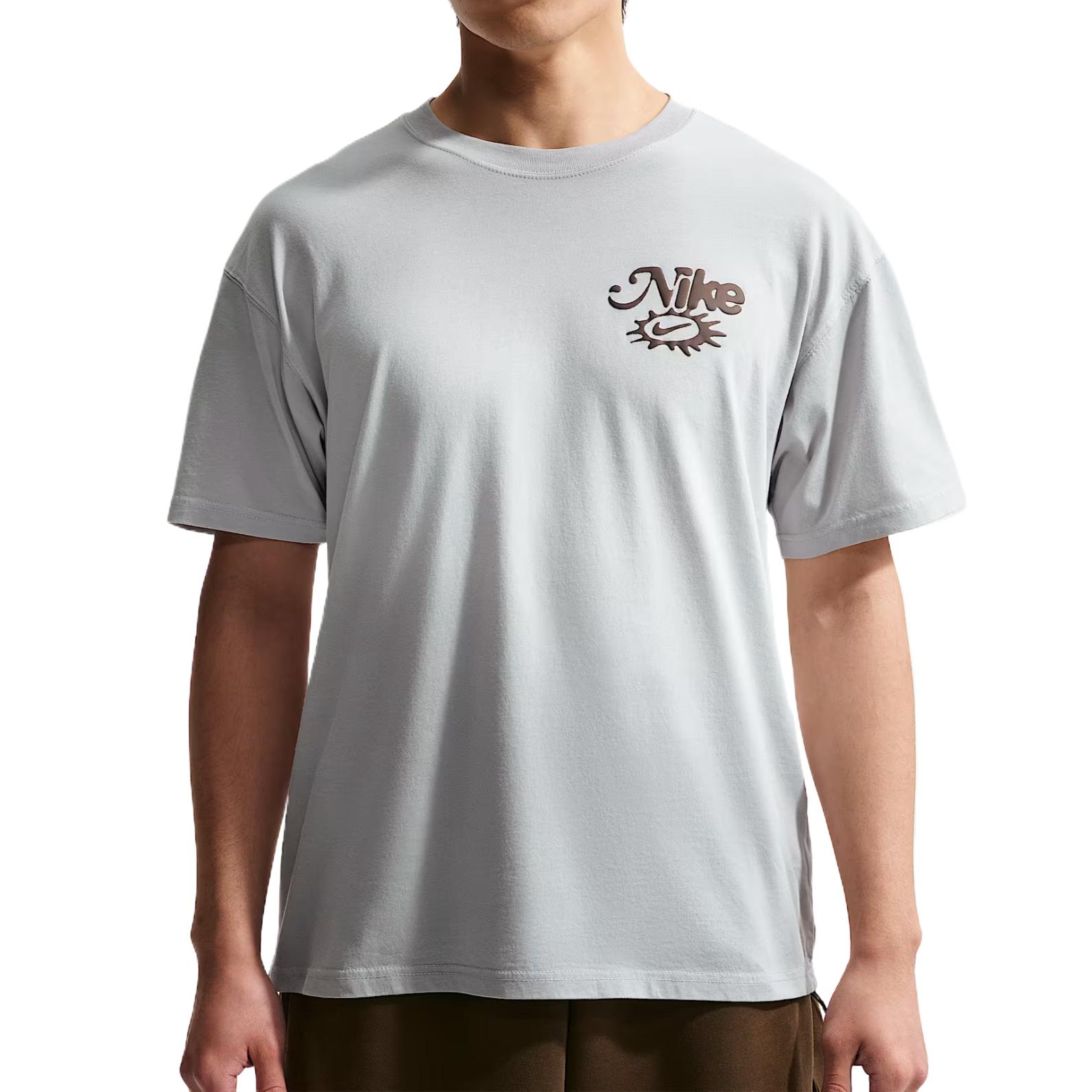 Nike Sportswear Ribbed Crew Neck Cotton Casual T-Shirt Men tops IH1152043 S