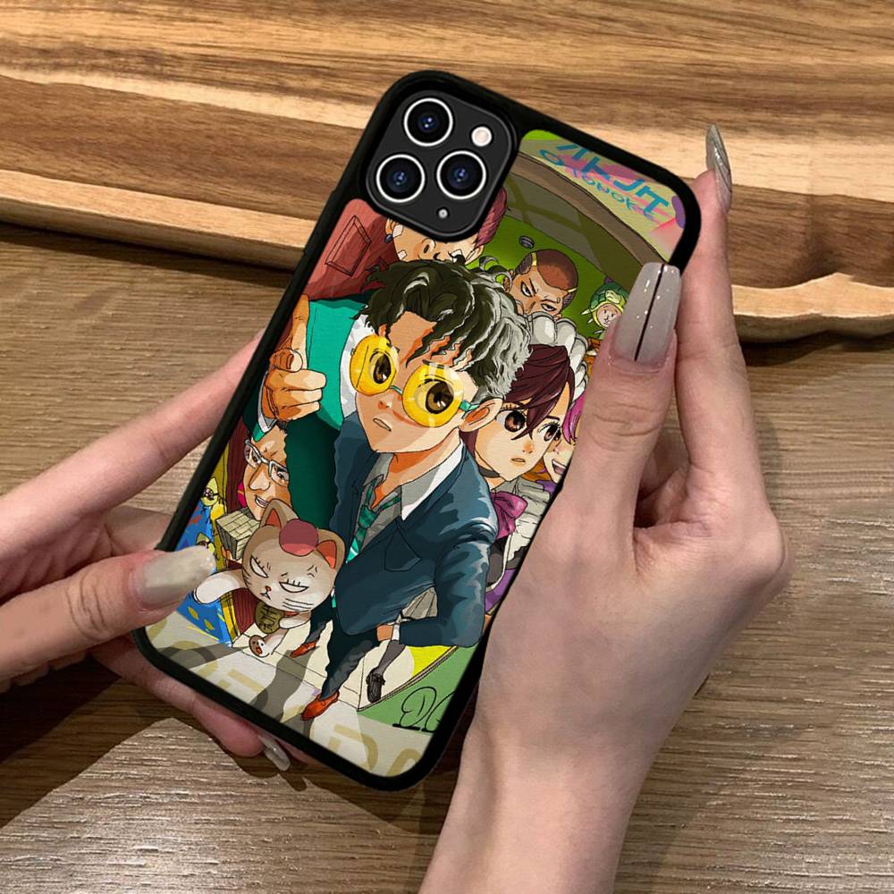 Dandadan Anime Phone Case Silicone PC+TPU For For IPhone 11 12 13 14 15 16 Plus Pro Max Cover