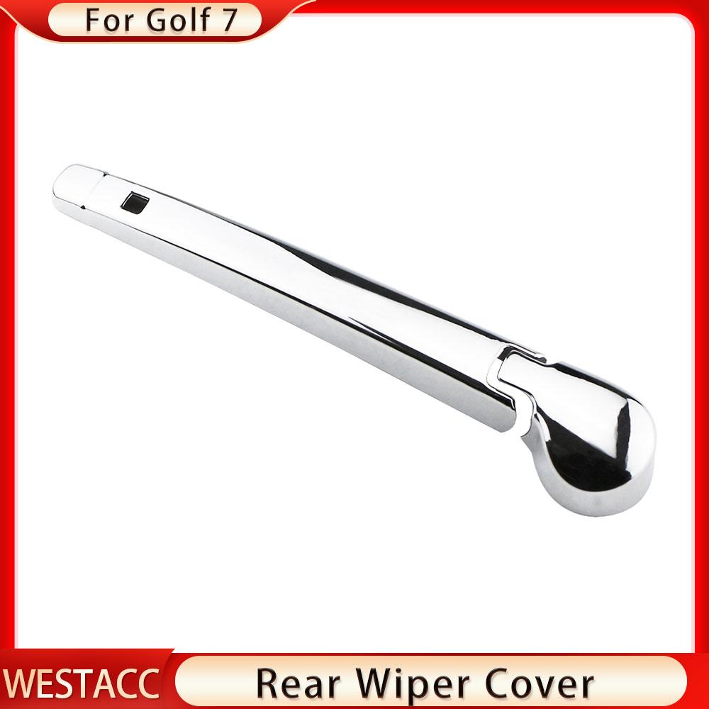 Ochranný kryt zadního stěrače zadního skla ABS Chrome pro Volkswagen VW Golf 7 7.5 MK7 MK7.5 2013 - 