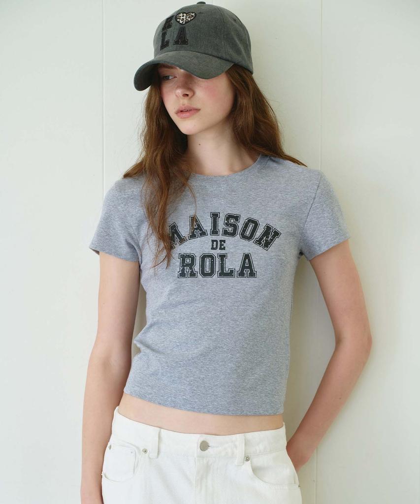ROLAROLA Rola Logo Mini T-Shirt M/Gray