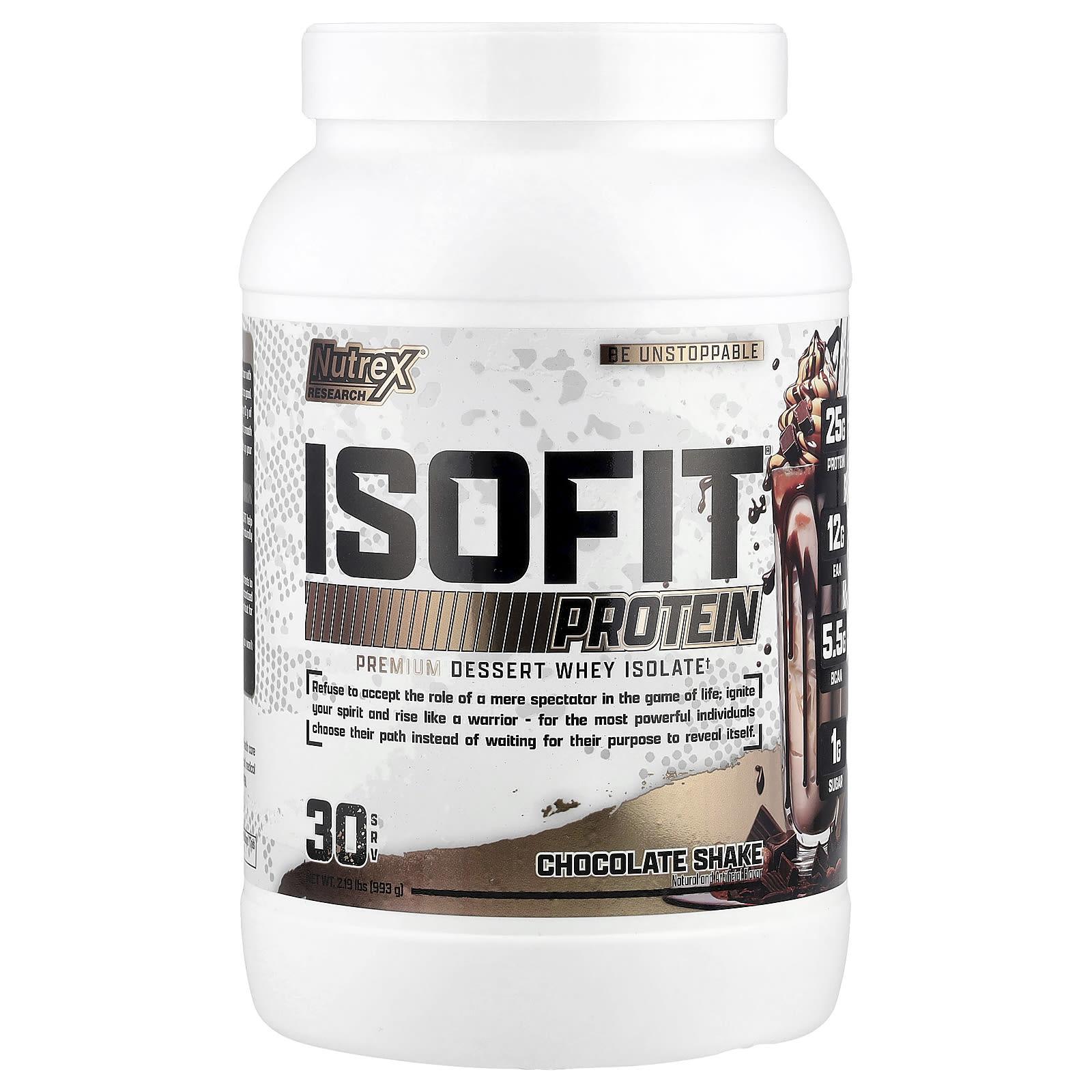 

Isofit® Protein, Chocolate Shake Flavor, 993G (2.19Lb)