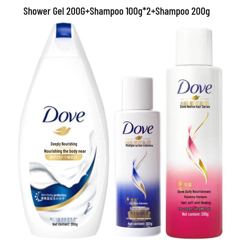 

Dove Deep Nourishment & Daily Care Bath & Hair Set