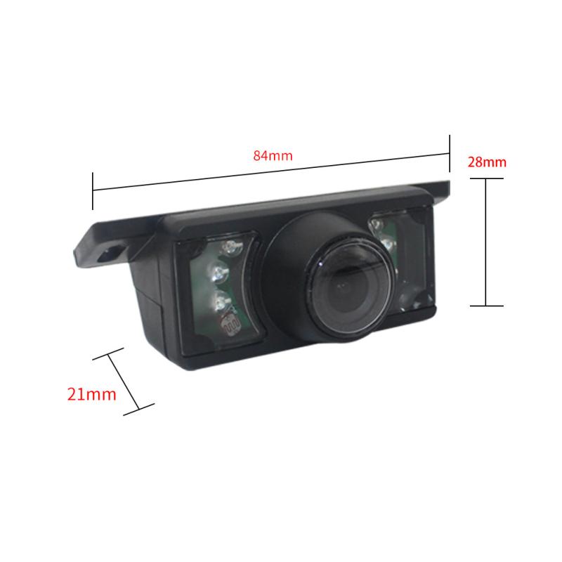 Car Reversing Camera System Weatherproof Shockproof 170 Degree Wide Angle License Plate Frame