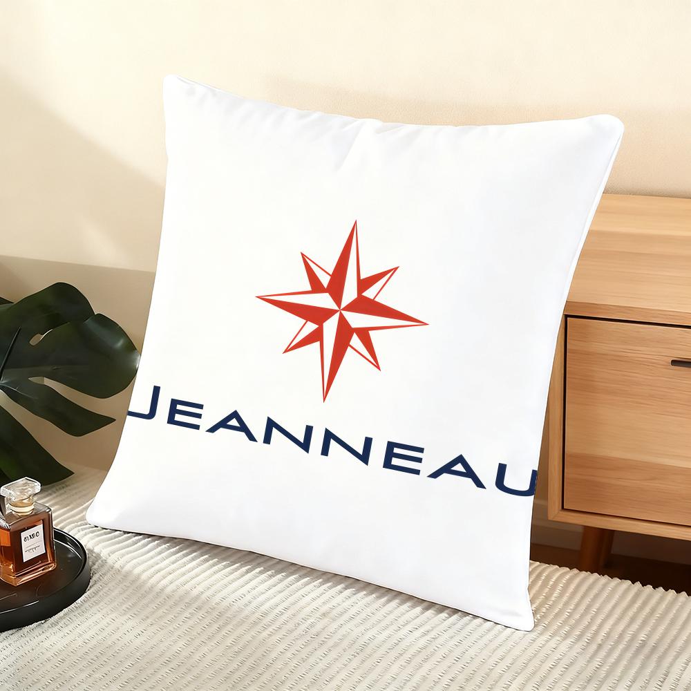 J-Jeanneau Cushion Cover Soft Short Plush Pillow Cover Smooth Cozy Texture Aesthetic Cushion Case Home Decor