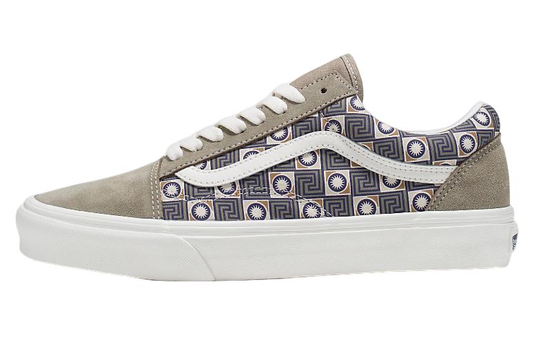 Vans Old Skool Geo Trek Оливковый Белый VN0007NTOLV 35