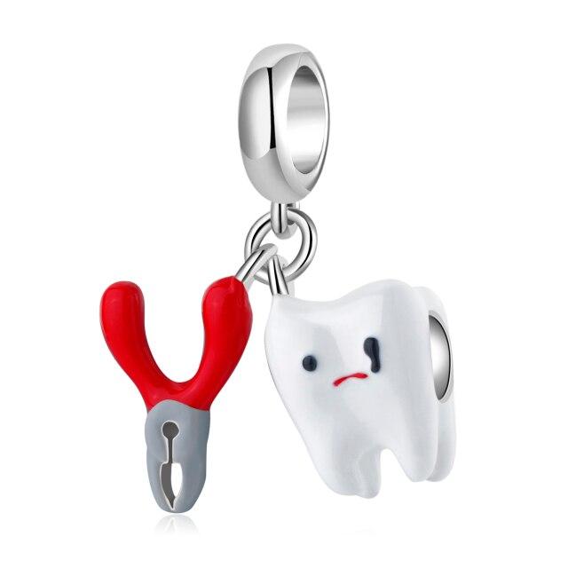 Animal City Wizarding World Life Tools Pendants Genuine 925 Sterling Silver Funny Charms Diy Accessories Fit Bracelet