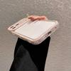 Acrylic Sparkling Diamond Big Window for For Iphone 16 1 14 13 17 Pro Max With Camera Protection Shine High Clear Back Cover