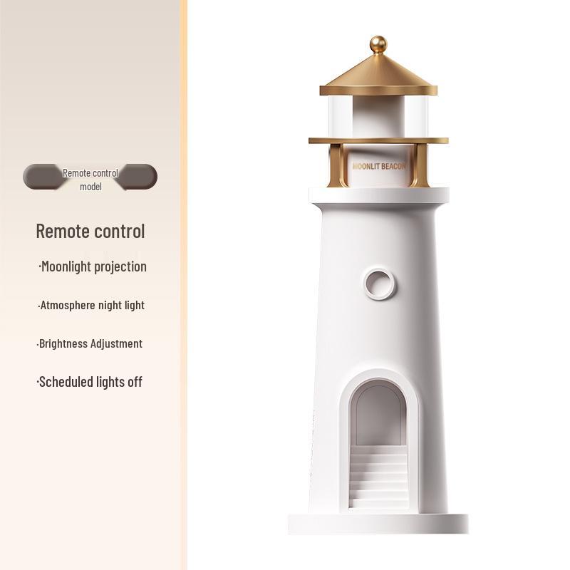Moonlight Atmosphere Projector: Bluetooth Body-Sensing Night Lamp with Remote Control