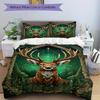 3pcs Deer Forest Soft Comfortable Bedding Set, For Bedroom, Guest Room And Dorm, All - Season Use, High-Definition Printing196