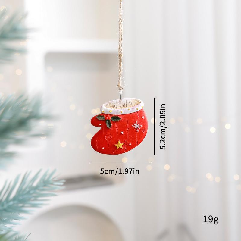 Christmas Decorative Pendants and Ornaments Christmas Tree Vintage Pendants and Ornaments Arrangement