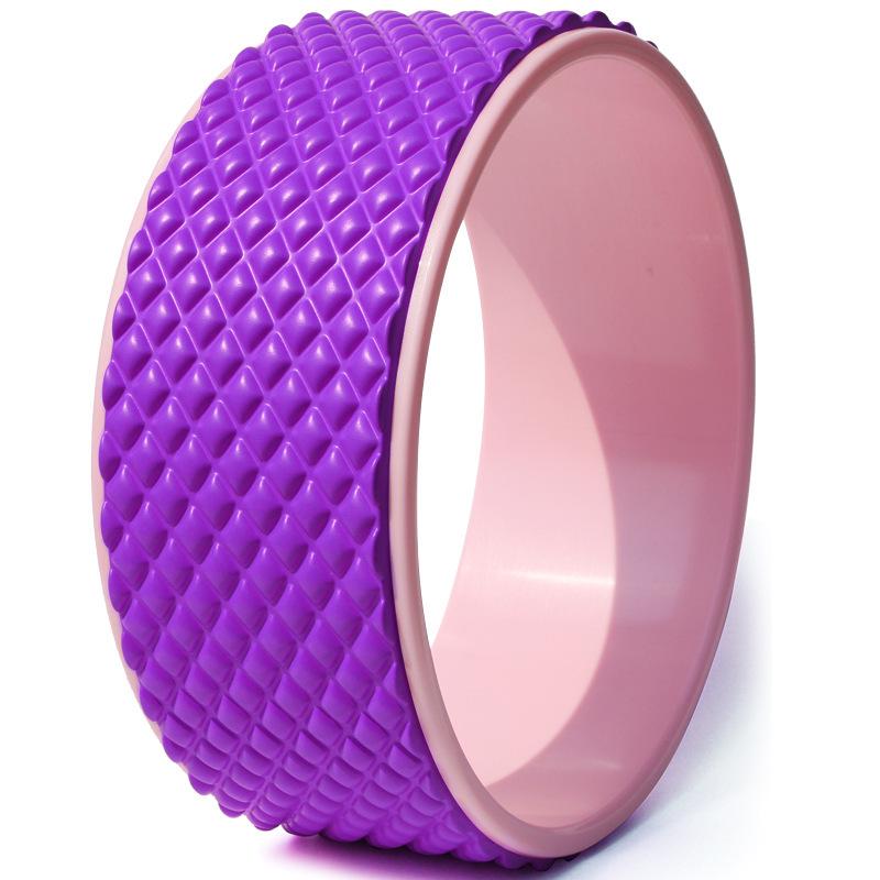 Yoga Wheel & Exercise Equipment Set: Fitness Roller for Backbend Training & Home Pilates