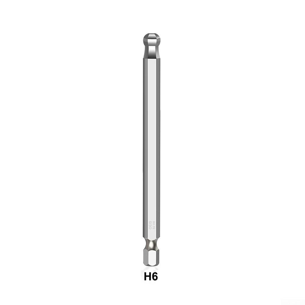 Ball End Screwdriver Bit Fine Workmanship Magnetic Metric Alloy Steel
