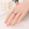 925 Silver Rainbow Colorful Zircon Closed Ring For Women Valentine's Birthday Fine Gifts Wedding Jewelry Accessories