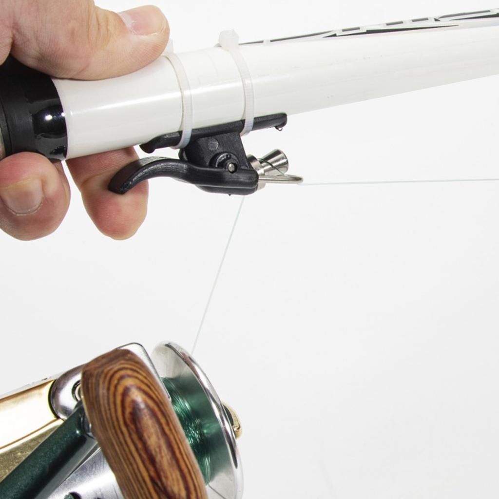 Breakaway Sea Fishing for Launch Gun Clamp Thumb Button Surfing Casting Tool Clip Fish Finger Protector Trigger Barrel C