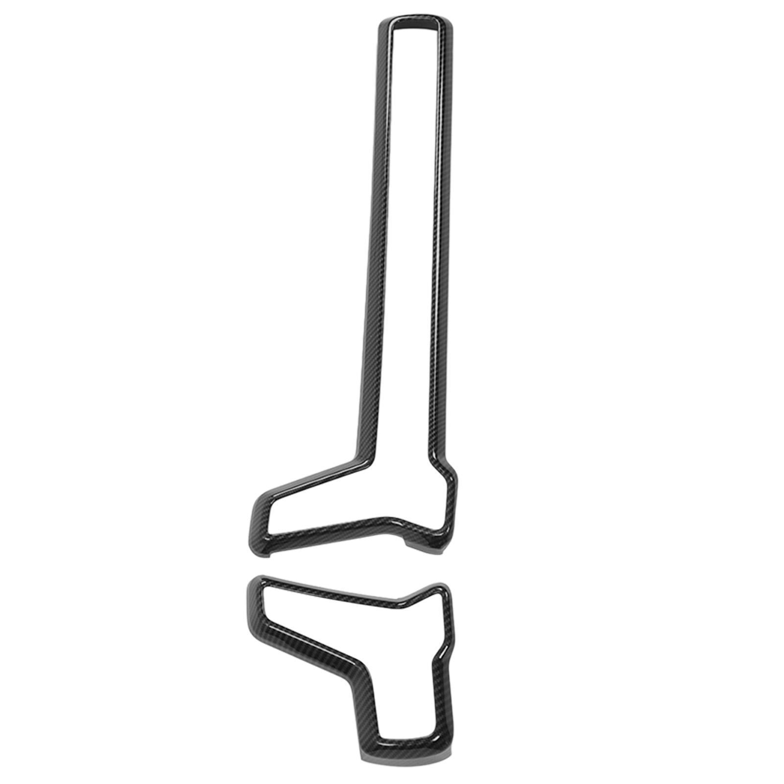 

Боковая крышка вентиляционного отверстия кондиционера, отделка из углеродного волокна, рамка-наклейка для вентиляционного отверстия