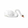 Buoyant Swan Statue Resin Material Figurine Weatherproof for Landscape Designers,
