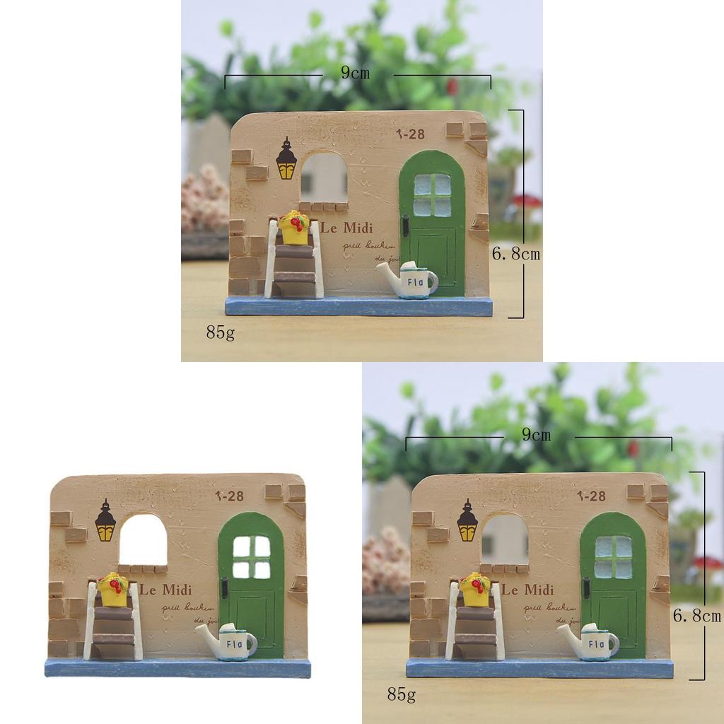 Cat Pvc Miniature House Scene Decor With 3d Printing For Garden And Gift Use