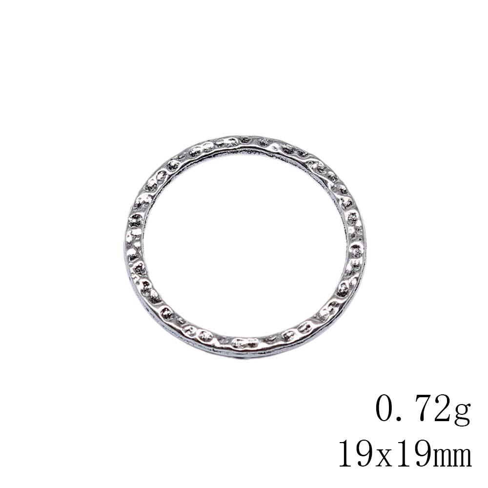Christmas Decorations Jewelry Findings Hollow Circle Connector Accessories Parts Audience Accessories For Women Necklace And Earrings