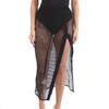 Off White Womens/Ladies Logo Mesh Maxi Skirt