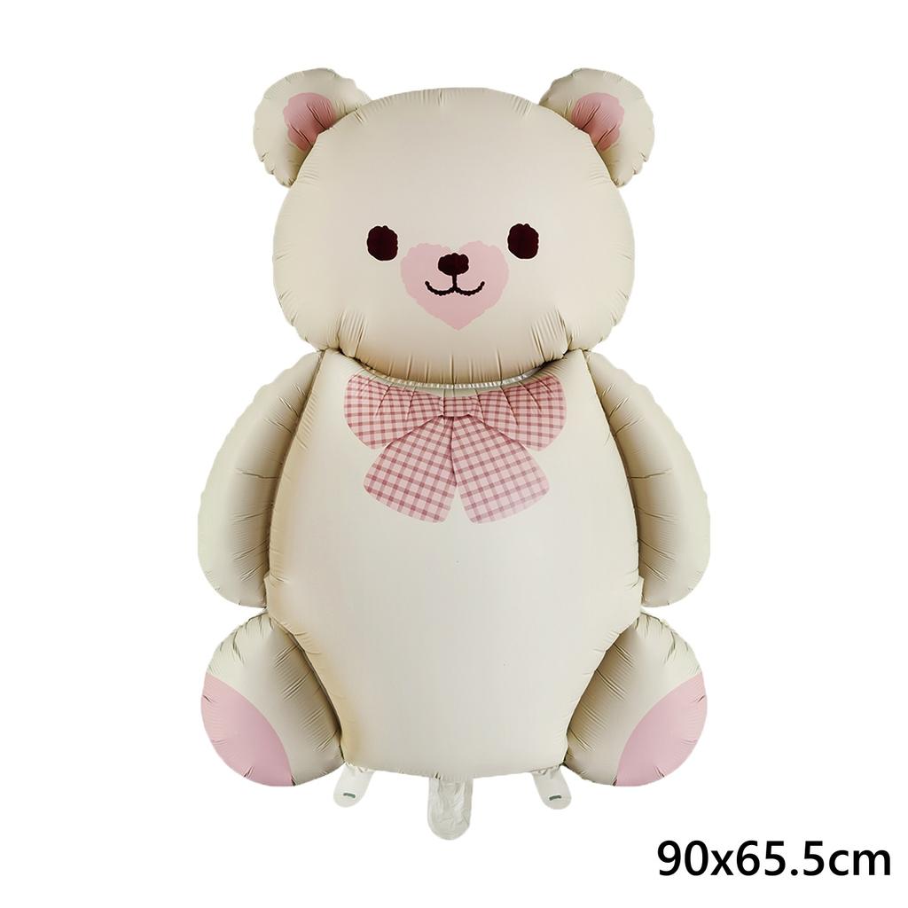 Cartoon Matte Bear Foil Balloon Wedding Baby Shower Birthday Party Activity Decorations Rainbow Cake Candy Helium Balloons