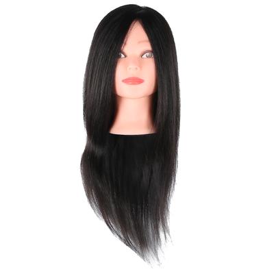 Friseur-Schaufensterkopf Menschenhaar Übungs-Trainings-Kosmetik-Mannequin-Kopf