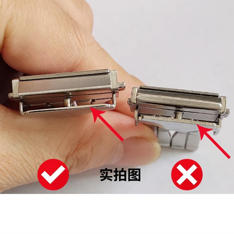 18/20/22/24mm For Hublot Big Bang Classic Fusion Stainless Steel Watch Bcuckle Deployment Folding Clasp Lock Hidden Push Button