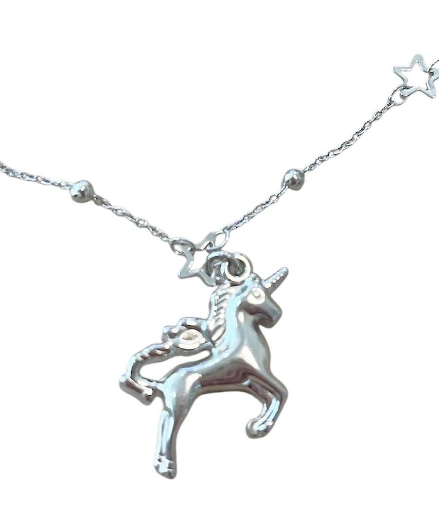 Sk8Er Rock Starbound Unicorn Necklace