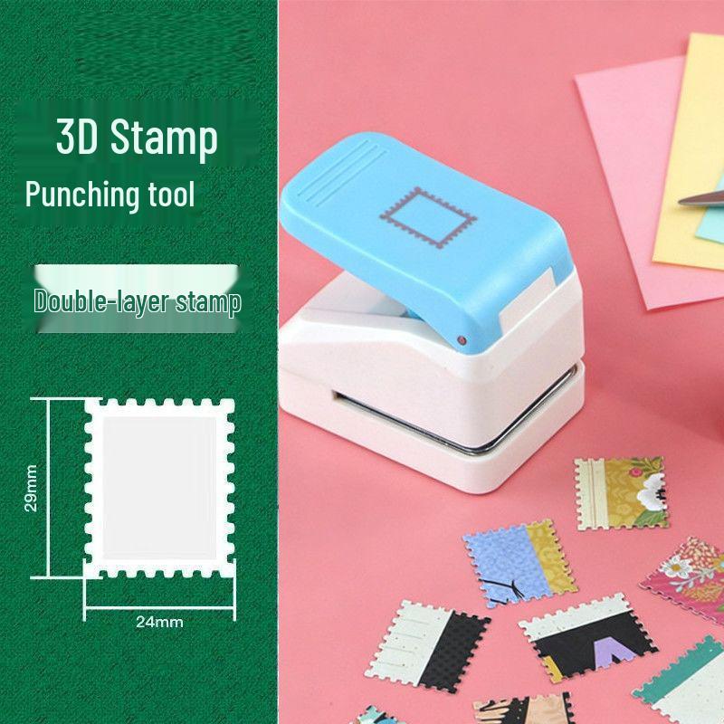 DIY Children s Cute Stamp Punch Embosser for Creative Office Stationery